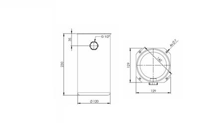 METAL OIL TANK ROLL PP 2 LITER