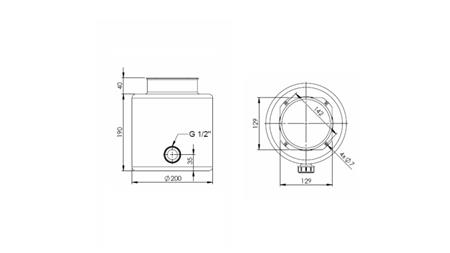 METAL OIL TANK ROLL PP 6 LITER HORZONTAL-VERTICAL