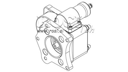 NEBENANTRIEB FÜR HYDRAULIKPUMPE - MERCEDES 352-2