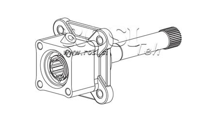 SALIDA PARA BOMBA HIDRÁULICA - VOLVO SR-1700-1