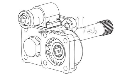 NEBENANTRIEB FÜR HYDRAULIKPUMPE - VOLVO SR-1700-2