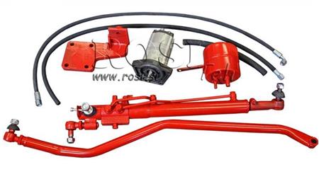 AUXILIARY HYDRAULIC STEERING SET INTERNATIONAL IHC CASE 444