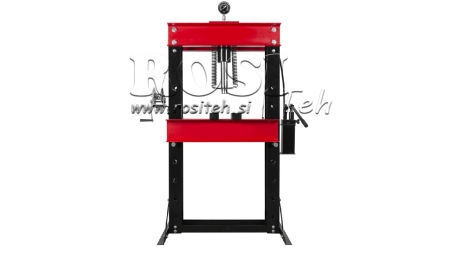 WORKSHOP HYDRAULIC PRESS FOR BEARINGS 50T - two-speed