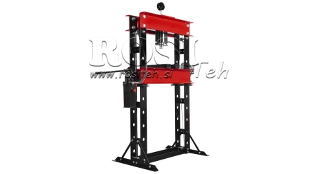 WORKSHOP HYDRAULIC PRESS FOR BEARINGS 50T - two-speed