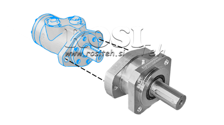 LAAKERILAIPPA HYDRAULIMOOTTORILLE MP-MR