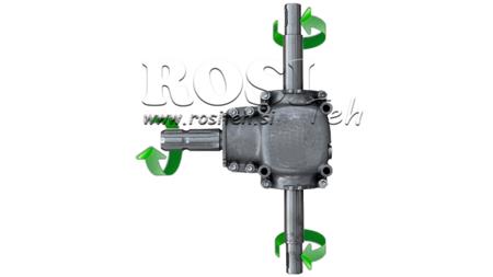 HOEKVERMINDERING DUBBELE AS 1: 1.14 (27PK-20kW)