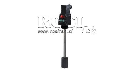 ELEKTROMAGNETICKÝ MĚŘIČ ÚROVNĚ l-200mm