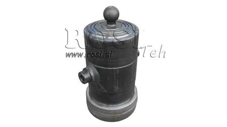 TELESCOPISCHE CYLINDER UNIMOG 5 FASES 750mm x124