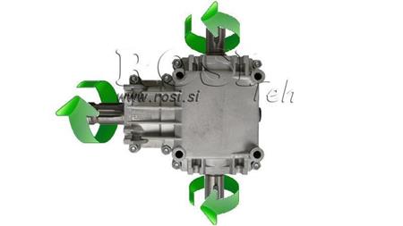 REDUKTOR KĄTOWY PTO-R22T 1:2 (23HP-17kW)