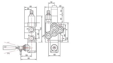 HIDRAULIKUS SZELEP 1xP40 A2 GKZ1 HIDROMOTOR