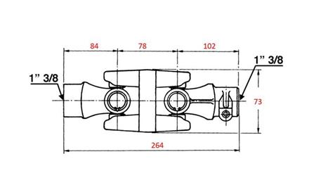 DOUBLE UNINVERSAL JOINT FOR PTO cat.2