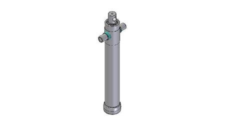 2026F -TELESKOPZYLINDER STANDARD/BOHRUNG 2 STUFEN HUB 995 DURCHMESSER 80