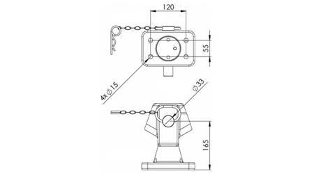 FELSZERELÉSI CSATLAKOZÓ FÉLKÖR IGM-GA276-C