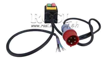 PLUG MET KABEL AAN/UIT 3 FASE (5POLE) 400V
