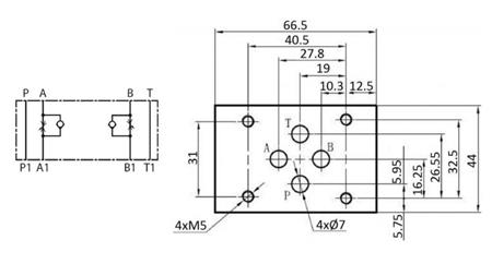 REGULATOR PRETOKA CETOP 3 VHODNI