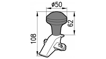 LENKRADKUGEL - FÜR LENKRAD FI 360, 390, 400, 435