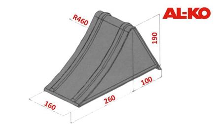 METAL WEDGE STOP AL-KO 5.000 kg