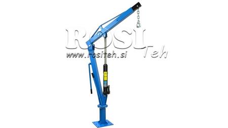 PORTABLE ROTARY HAND CRANE 1T