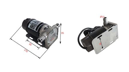 ELEKTRISK PUMPE 12V DC -3/4- 25 lit/min (1500 l/h)