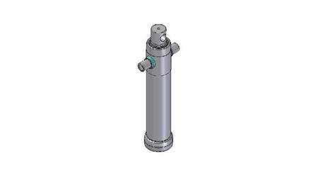 3024F -TELESCOPIC CYLINDER STANDARD/HOLE 2 STAGES TRAVEL 795 DIAMETER 95
