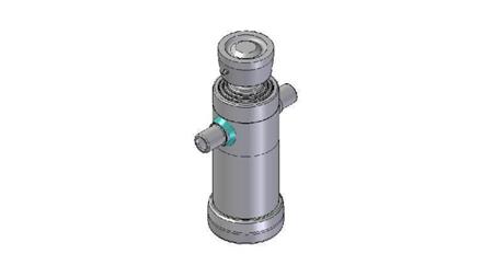 3030S -TELESCOPISK CYLINDER STANDARD/BOLL 3 STEG SLAG 500 DIAMETER 112