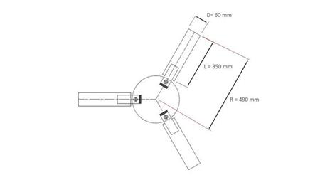 MESSERSATZ FI 700mm Diskus R100 FÜR LF-205 WINKELGETRIEBE FÜR MULCHER