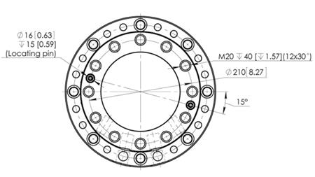ROTATOR HIDRAULIC CPR9-01 33000-9000 KG