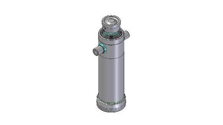 4036S -TELESCOPICKÝ CYLINDR STANDARD/KULIČKA 3 STUPNĚ ZDVIH 1273 PRŮMĚR 152
