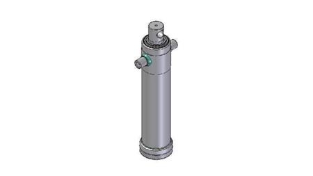 4037F -CILINDRO TELESCOPICO STANDARD/BUCO 3 STADI CORSO 1493 FI 124