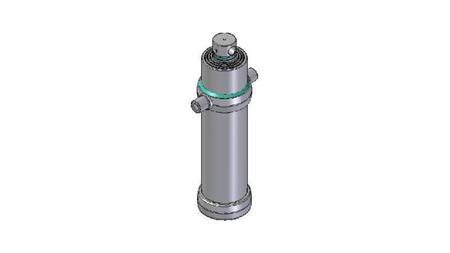 4091F - TELESCOPIC CYLINDER STANDARD/HOLE 4 STAGES STROKE 2190 FI 170