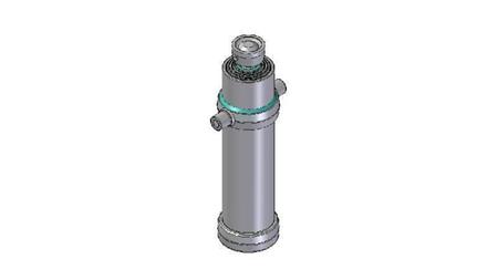 4091S -TELESCOPIC CYLINDER STANDARD/BALL 4 STUFEN HUB 2190 DURCHMESSER 170