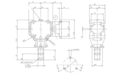 ANGULAR REDUCTOR FOR CIRCILAR SAW RIGHT