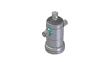 6003F -TELESCOPICKÝ CYLINDR STANDARD/DÍRA 6 STUPŇŮ CESTA 1005 FI 124