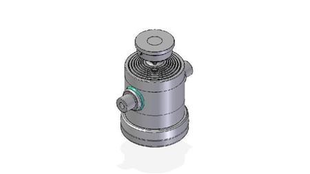 7059S -TELESCOPIC CYLINDER STANDARD/BALL 7 STUFEN HUB 1442 DURCHMESSER 270