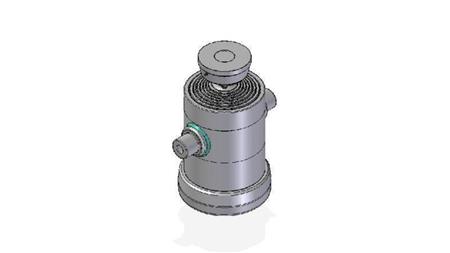 7062S -TELESCOPISK CYLINDER STANDARD/BALL 7 TRIN REJSE 1912 DIAMETER 270