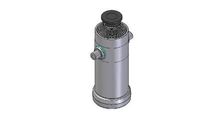 8017S -TELESCOPISCHE CYLINDER STANDAARD/BAL 8 FASES SLAAG 3815 DIAMETER 240