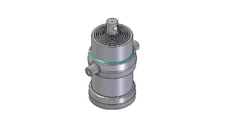 8022F -CILINDRU TELESCOPIC STANDARD/GAURĂ 8 ETAPE CURS 2290 FI 215