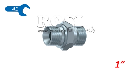 VANNE HYDRAULIQUE DOUBLE BSP 1