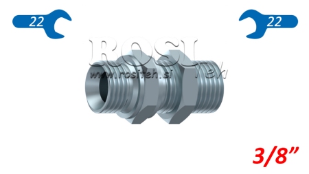 HIDRAVLIČNI DVOVIJAČNIK BSP PODALJŠAN 3/8