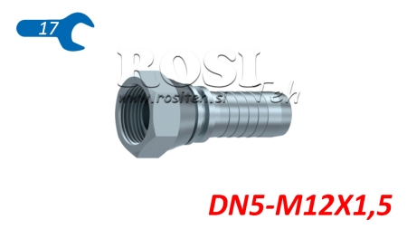HYDRAULIC FITTING BSP FEMALE DN5-M12X1,5