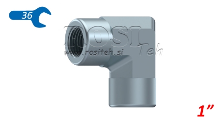 HYDRAULIK KNIE 90°BSP KURZ WEIBLICH-WEIBLICH 1