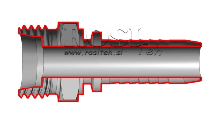 HYDRAULIC FITTING CES 30 WITH MALE DN31-M42X2