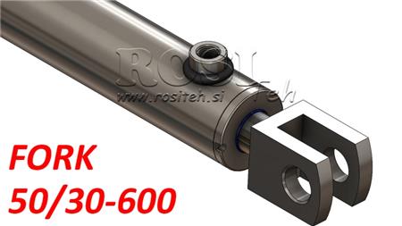 HYDRAULIKZYLINDER GABEL 50/30-600