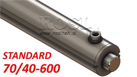 STANDARDOWY CYLINDER HYDRAULICZNY 70/40-600