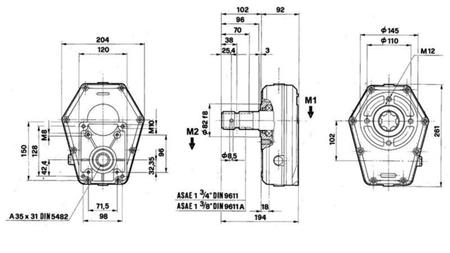 MULTIPLICATOR GR.3 -1:3,8 MALE