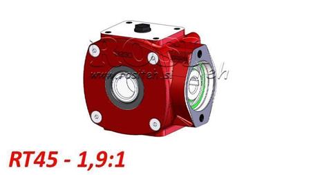 CUTIE DE VITEZE - CUTIE DE VITEZE RT45 PENTRU MOTOR HIDRAULIC MP/MR RAPORT 1.9:1