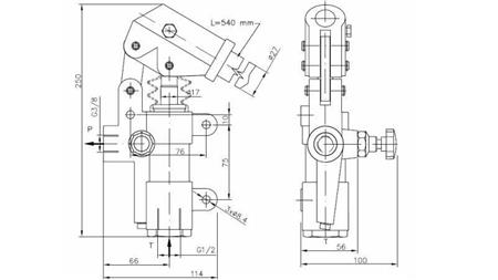 POMPA A MANO 40CC  -SD- INDIPENDENTE UNIDIREZIONALE