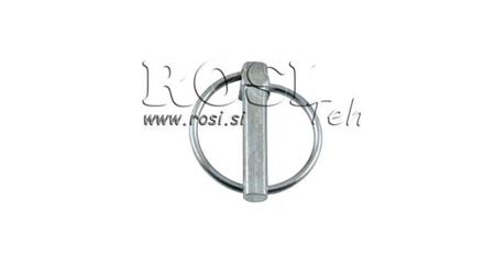 MORSETTO DI SICUREZZA TONDA 11 mm (6 PEZZO)