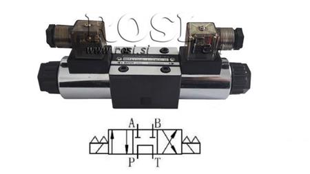 HIDRAULISKĀ ELEKTROMAGNĒTISKĀ VĀRSTA CETOP 3 12/24/230V N2