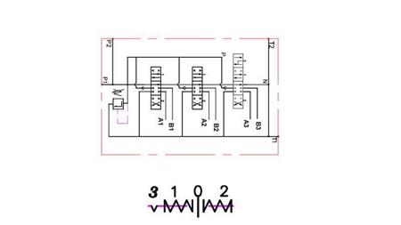 HYDRAULIC VALVE 3xP40 + FLOATING